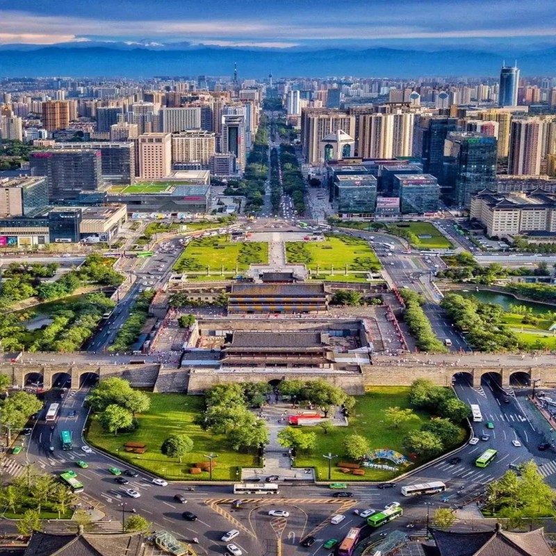 Daxingshan Temple + Yuanjiacun + Ming City Wall+Terracotta Warriors